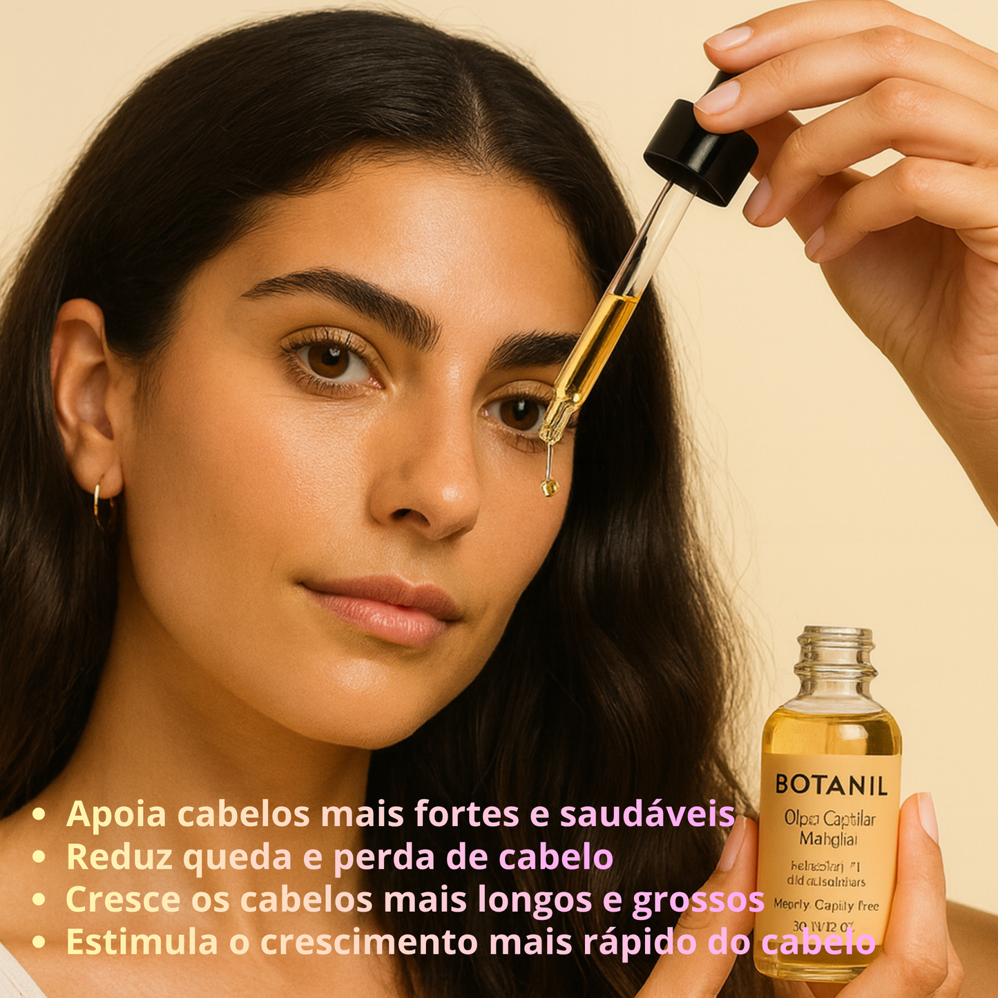 BOTANIL – CRESCIMENTO CAPILAR – RESULTADOS VISÍVEIS EM 3 SEMANAS