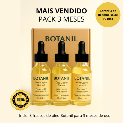 BOTANIL – CRESCIMENTO CAPILAR – RESULTADOS VISÍVEIS EM 3 SEMANAS